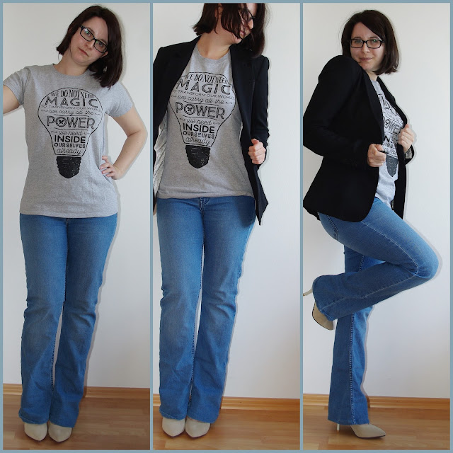 [Fashion] We do not need Magic: Lumos Charity Shirt, Jeans & Blazer