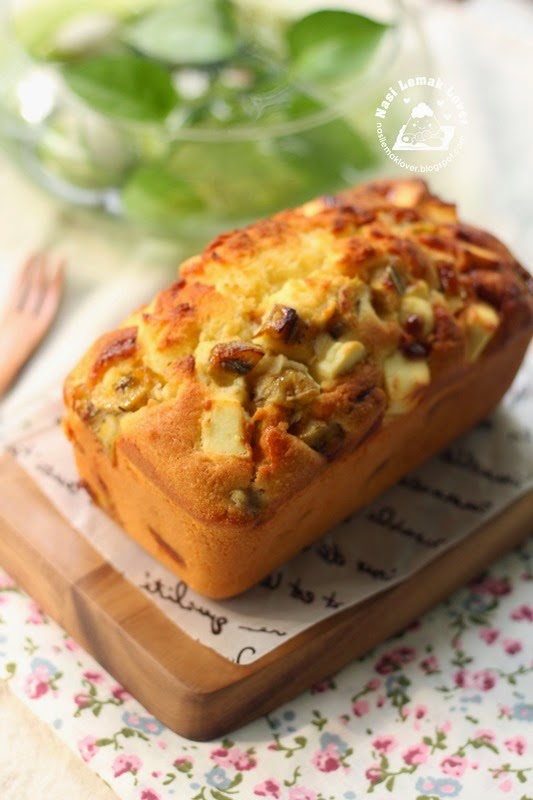 Nasi Lemak Lover Banana Caramel Cream Cheese Butter Cake 香蕉焦糖乳酪奶油蛋糕