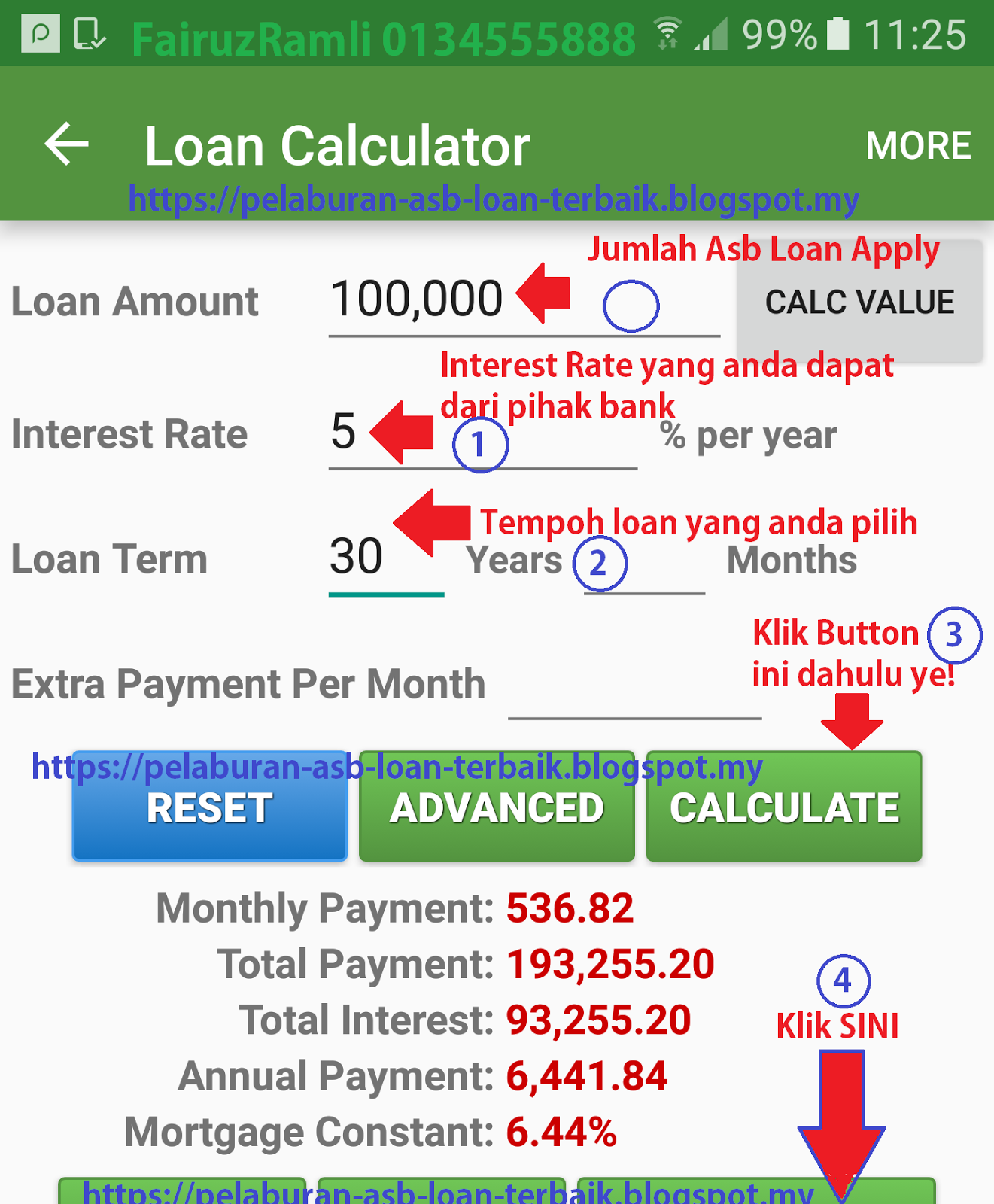 Cara Kira Cash Value Bila Cancel ASB Loan