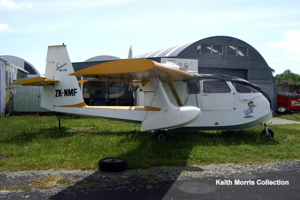 NZ Civil Aircraft Spencer Amphibian Aircar(s) of New Zealand