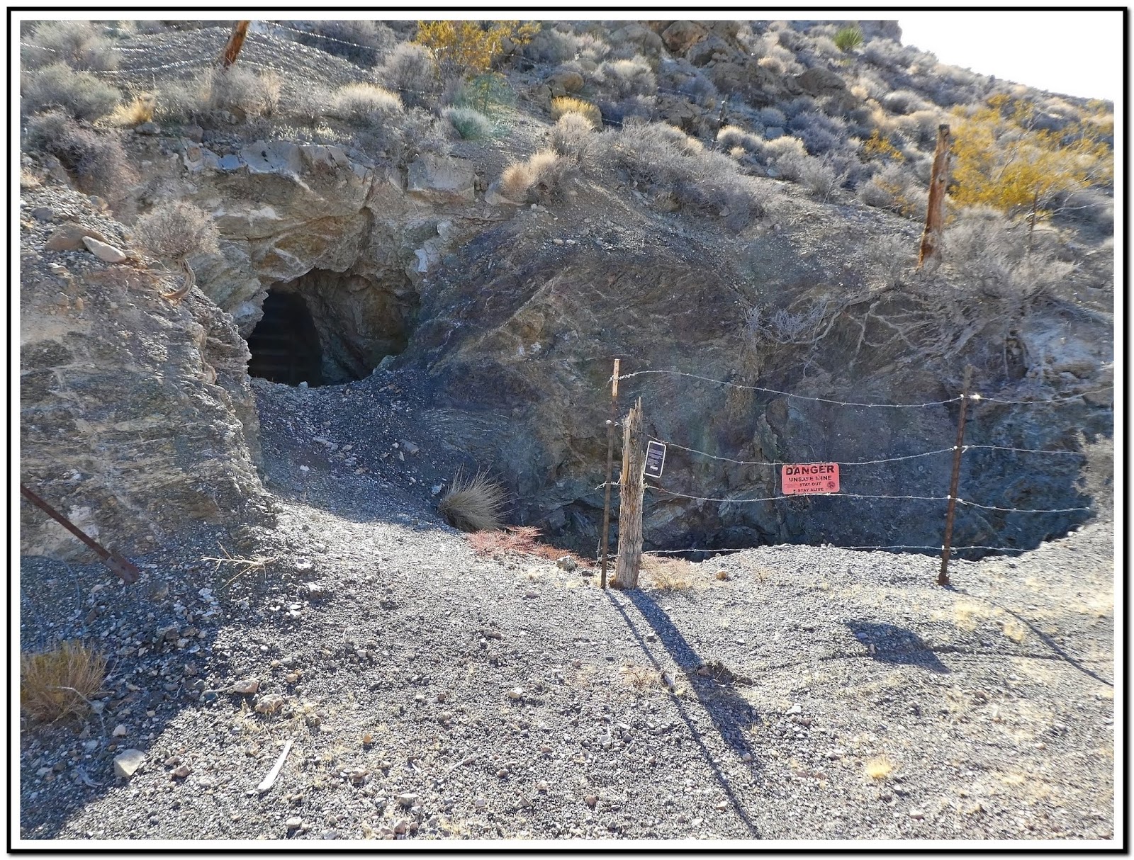 Ken's Photo Gallery Ireland Mine Goodsprings Mine District