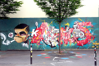 Sunday Street Art : Zcape et Kanos - rue de la Fontaine au Roi - Paris 11
