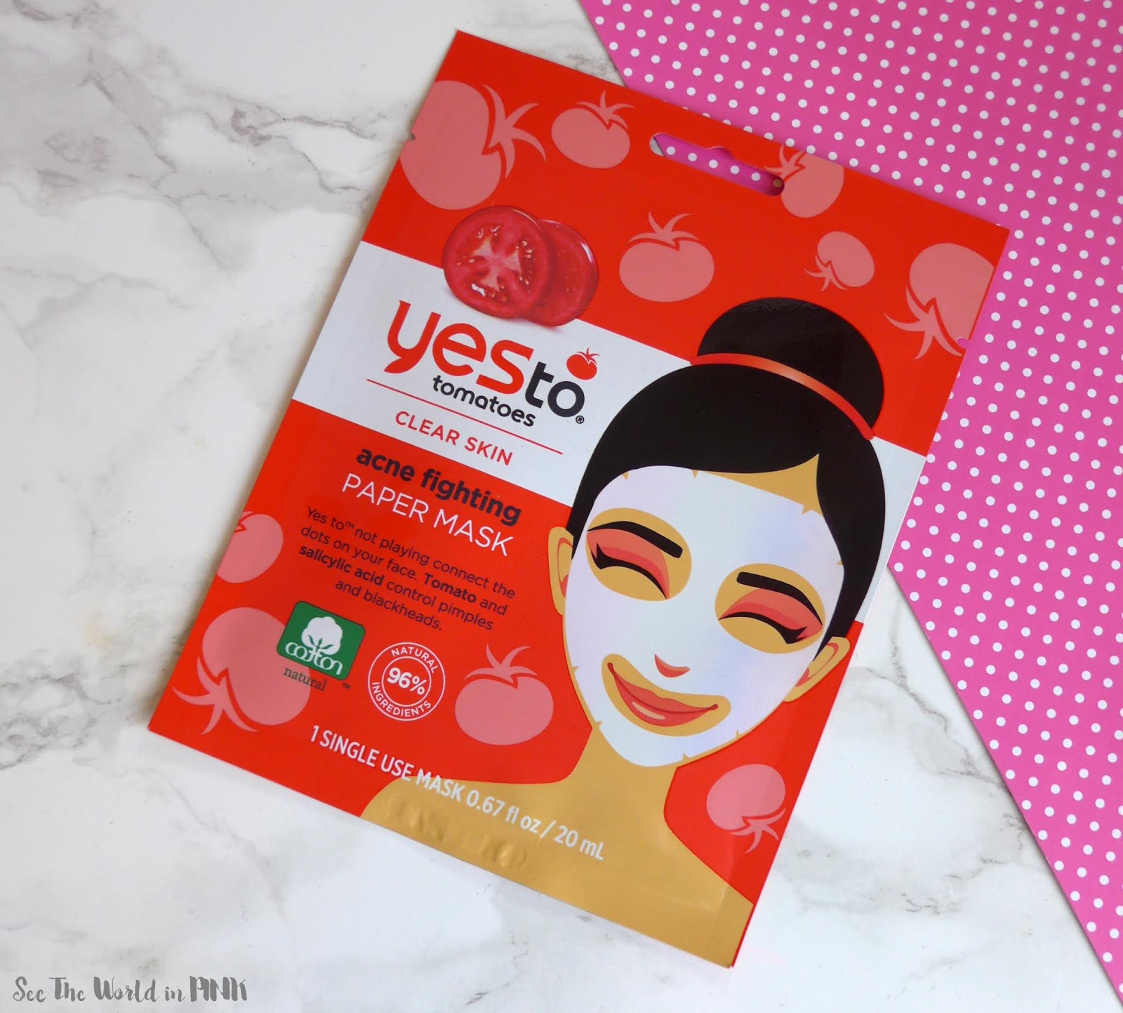 Skincare Sunday - Yes To Grapefruit & Tomato Paper Masks 