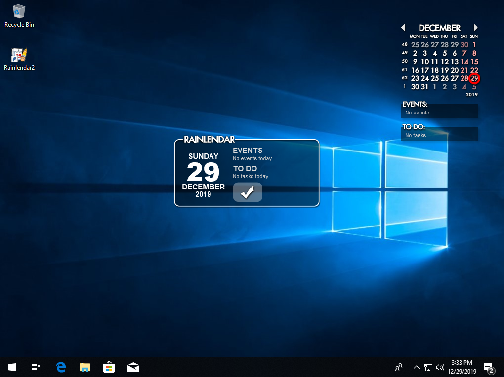 Download Rainlendar Pro v2.21.1 Build 178 Full version