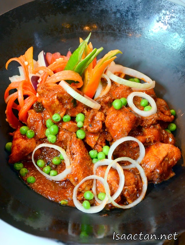 Chicken dish similar to Ayam Masak Merah Chicken dish similar to Ayam Masak Merah