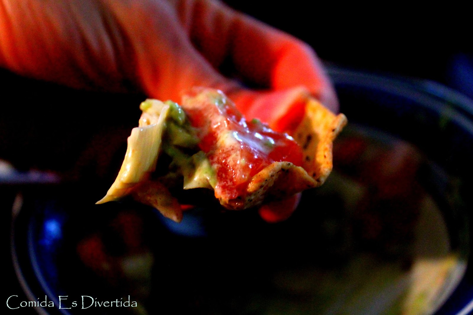 Comida es Divertida ArtichokeAvocado Dip