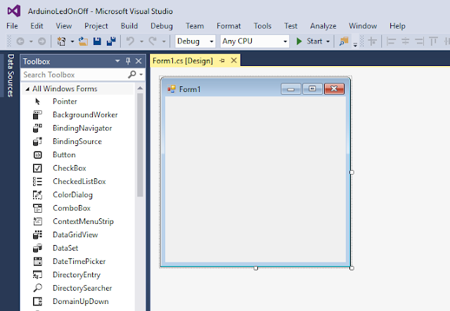 PC graphical interface for Arduino (Using visual studio C#) | ProgTpoint