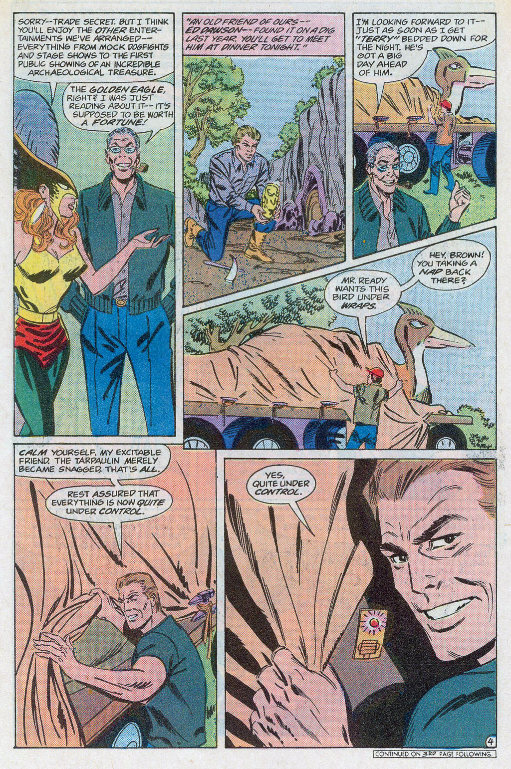 Hawkman (1986) Issue #4 #4 - English 6