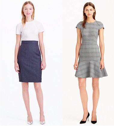 j crew office wear
