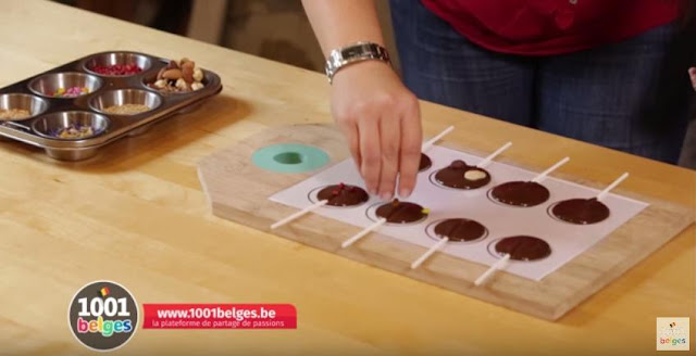 Sucettes en chocolat Sarah Mesbahi Etat de choc Les ateliers sucrés