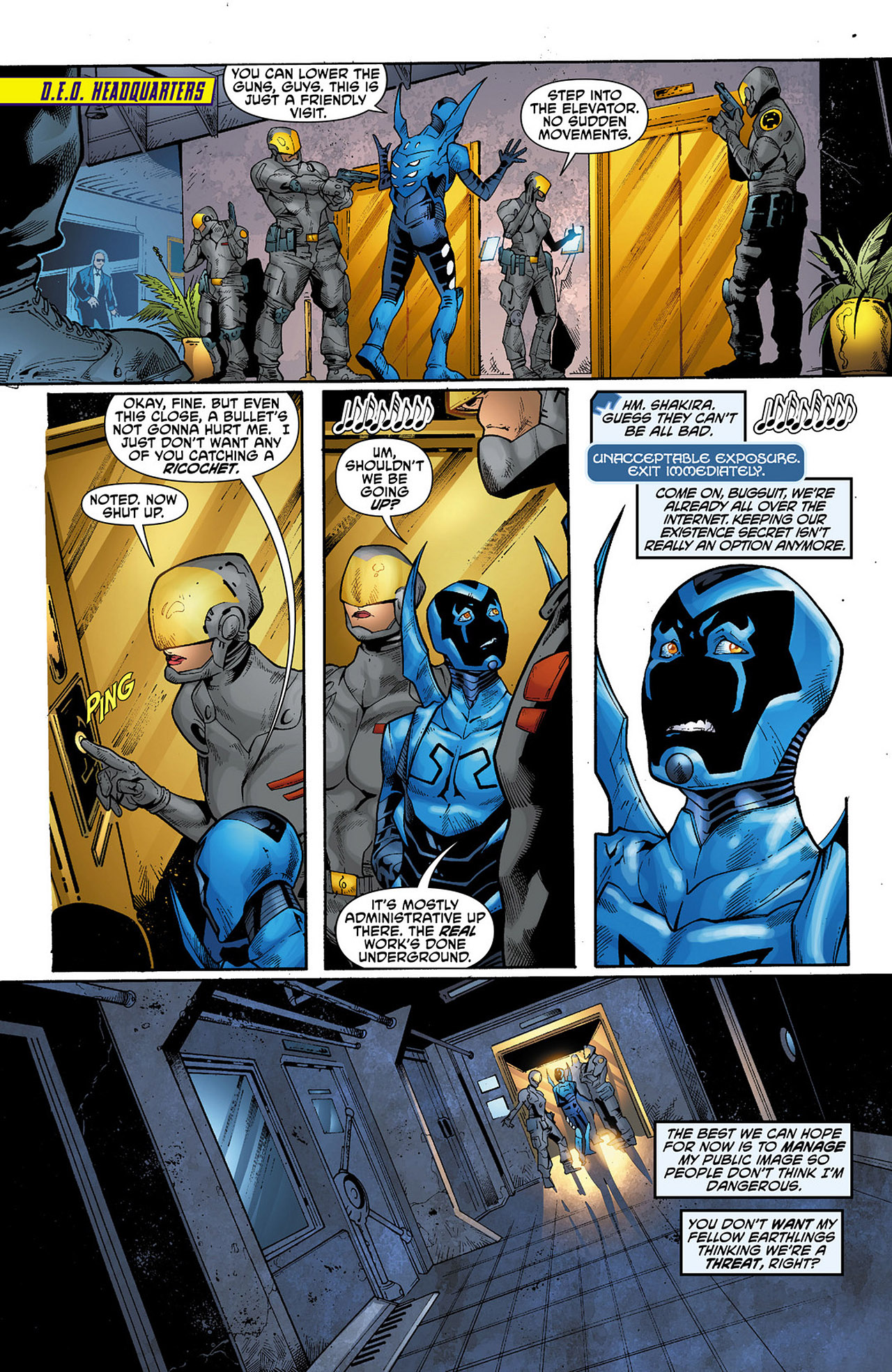 Read online Blue Beetle (2011) comic -  Issue #10 - 11