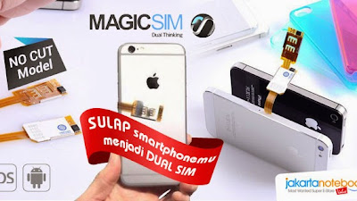 MagicSIM, Sulap Smartphone Jadi DUAL SIM