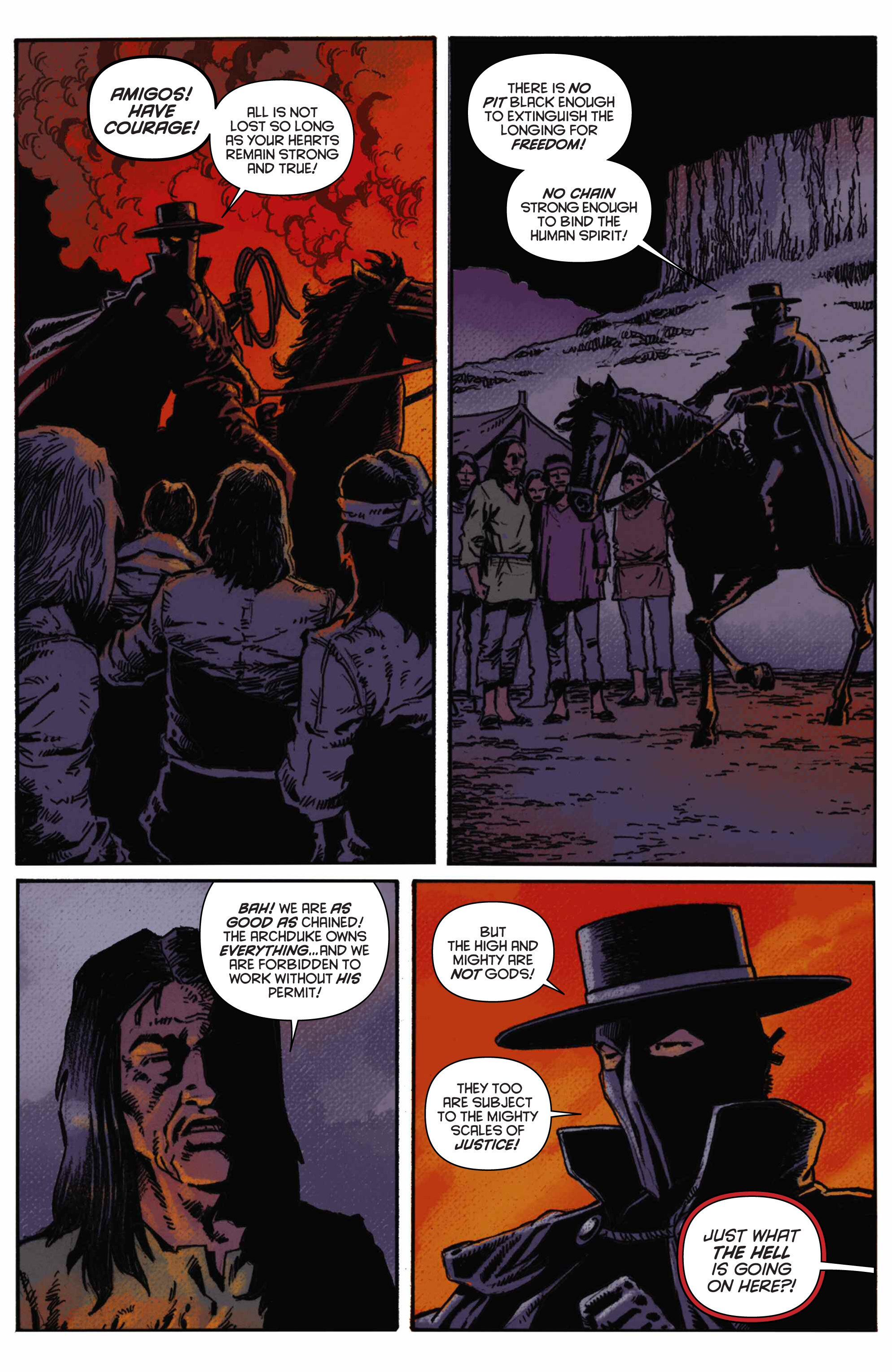 Read online Django/Zorro comic -  Issue #4 - 20