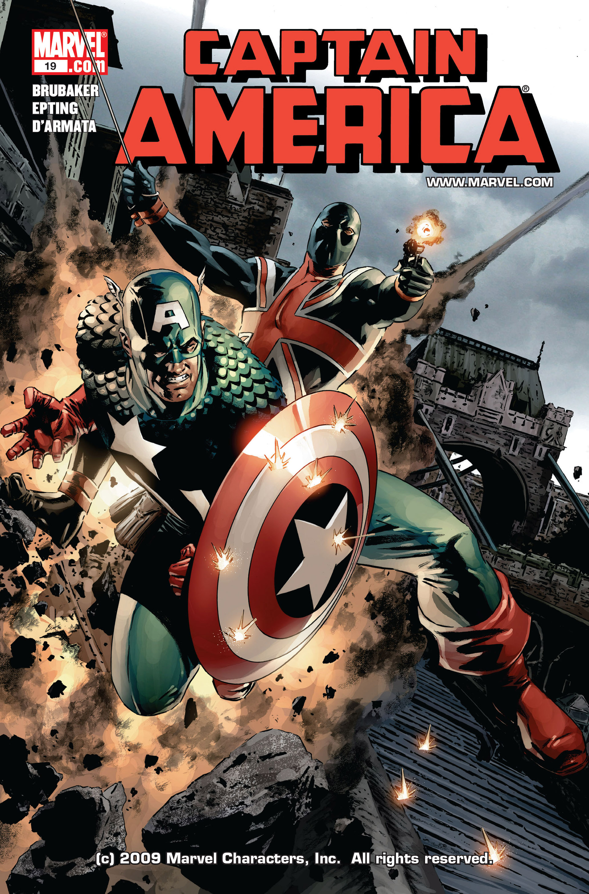 Read online Captain America (2005) comic -  Issue #19 - 1