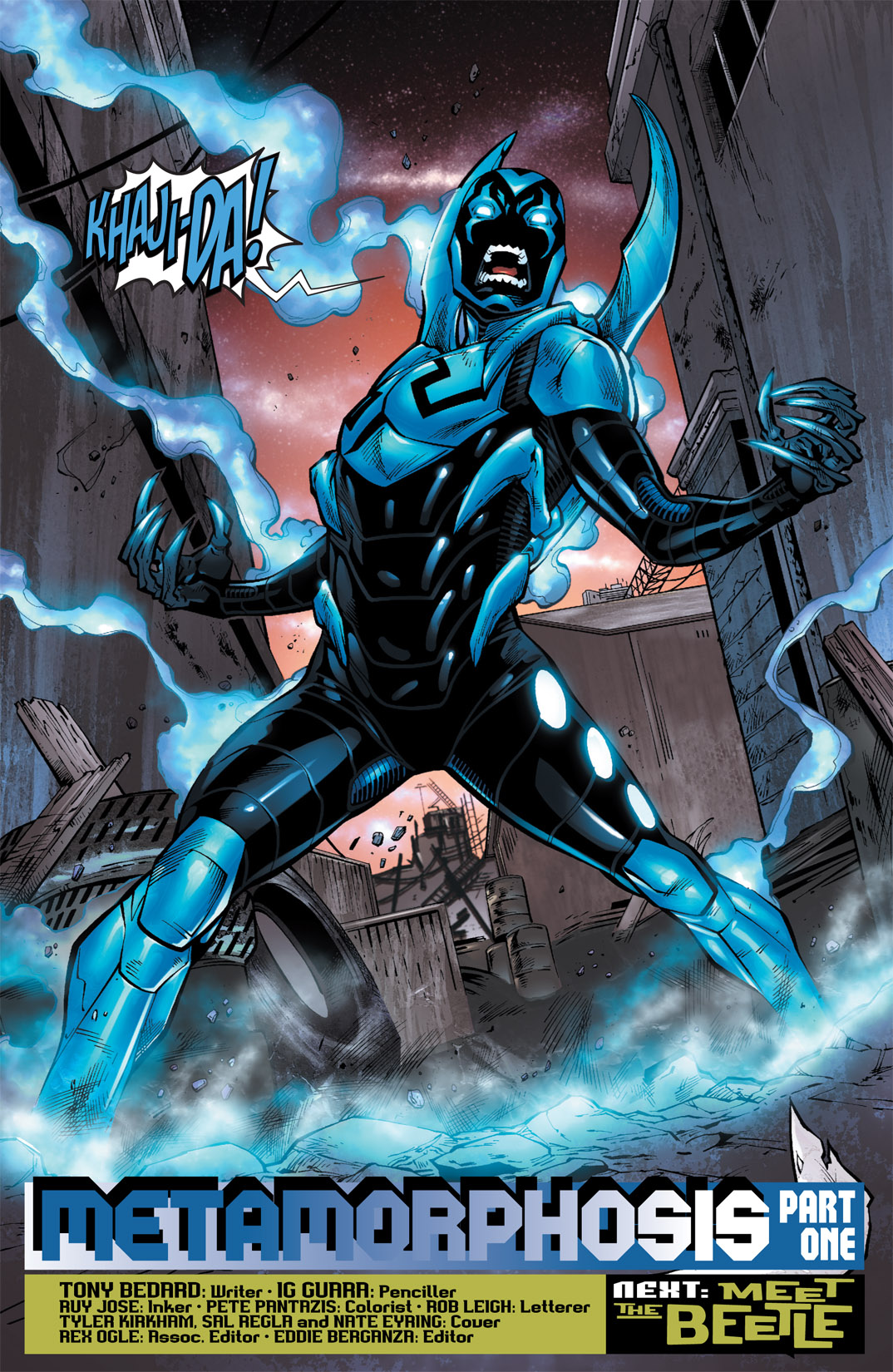 Read online Blue Beetle (2011) comic -  Issue #1 - 21