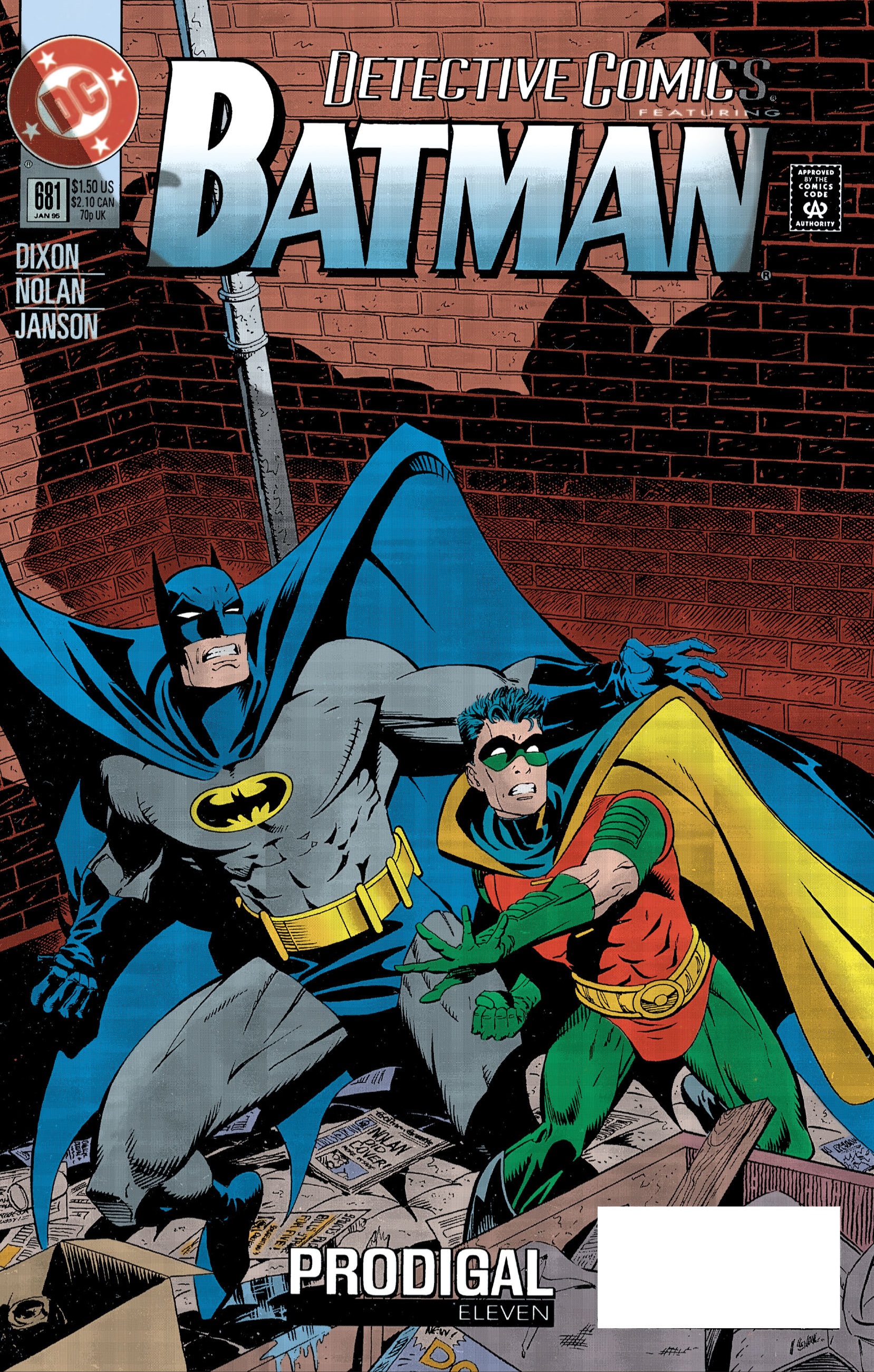 Read online Detective Comics (1937) comic -  Issue #681 - 1