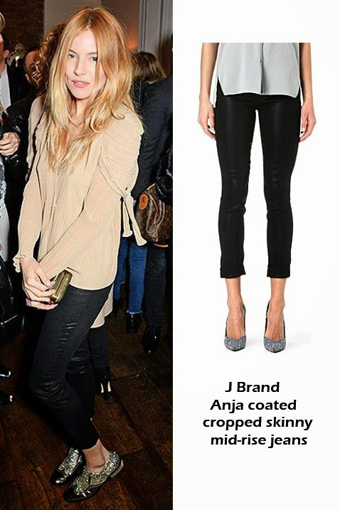 FASHION ADORATION: Sienna Miller's J Brand Anja Jeans