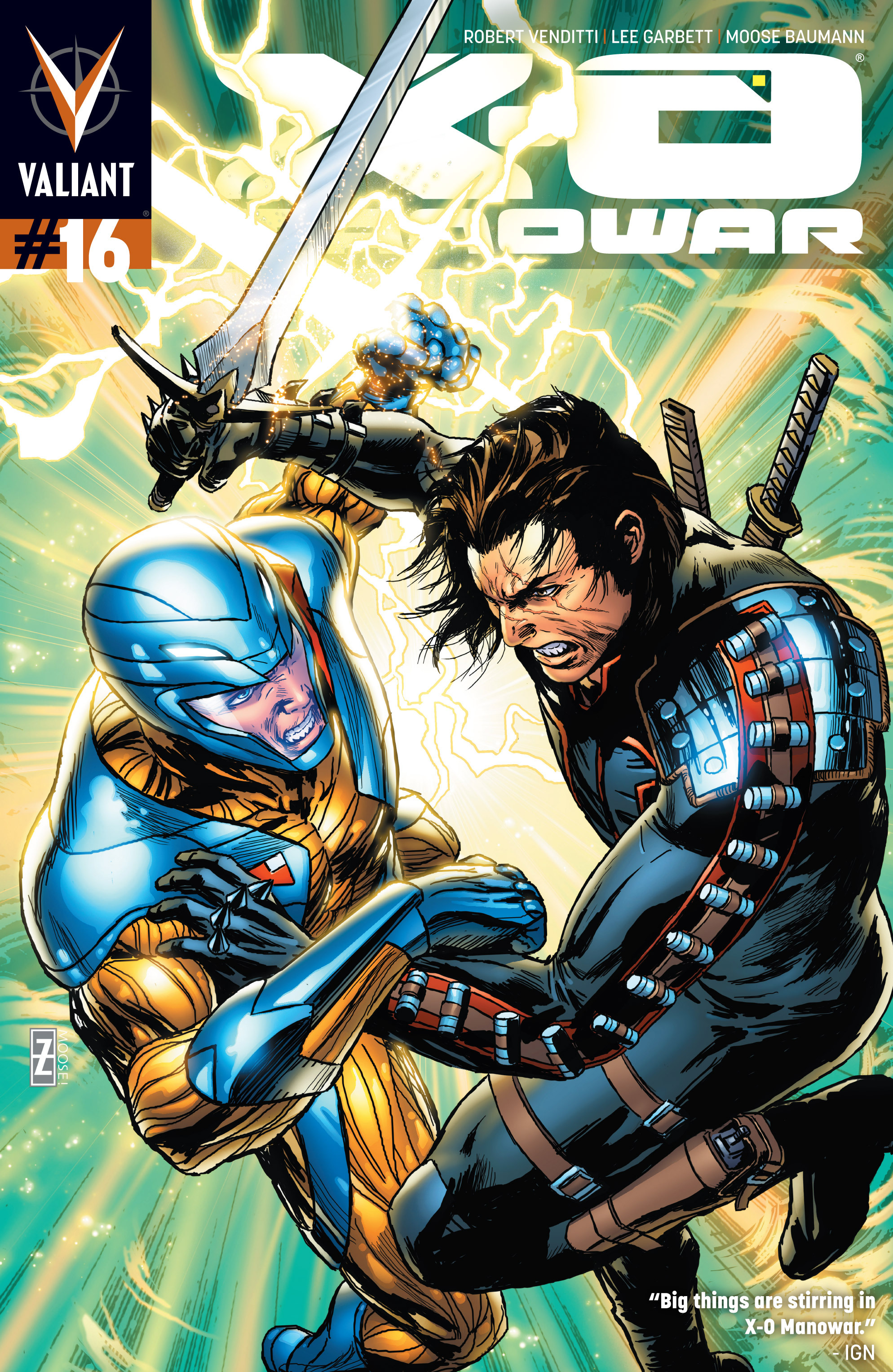 Read online X-O Manowar (2012) comic -  Issue #16 - 1