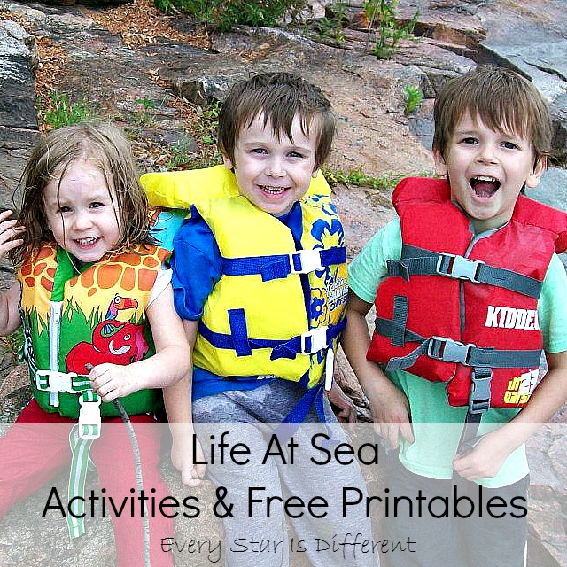 Life at Sea Activities and Free Printables