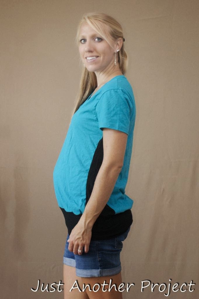 http://kellyjdesigns.blogspot.com/2014/09/diy-maternity-clothes-upcycled-t-shirt.html