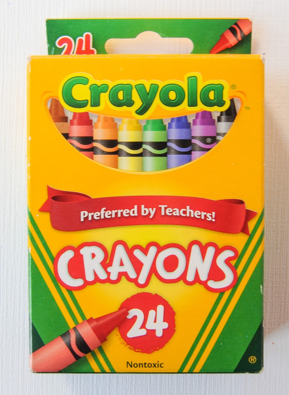 Crayola 24 Bold & Bright Construction Paper Crayons