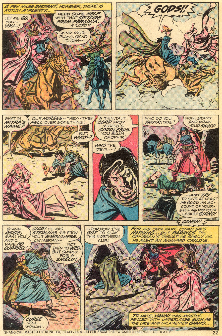 Read online Conan the Barbarian (1970) comic -  Issue #55 - 14