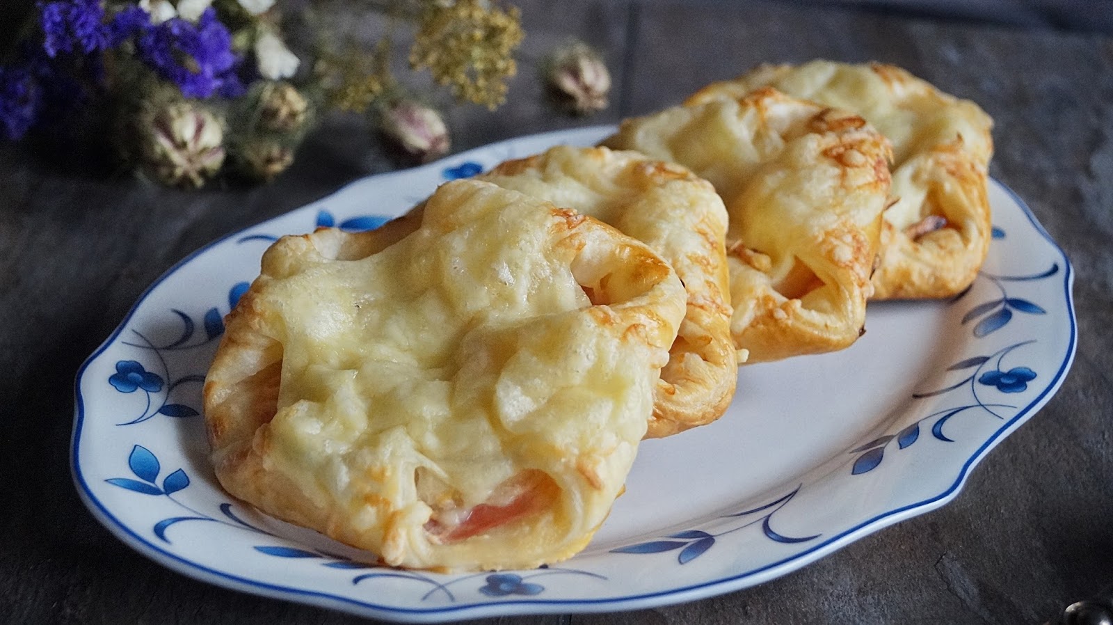 Blätterteig-Taschen ,,Hawaii,,