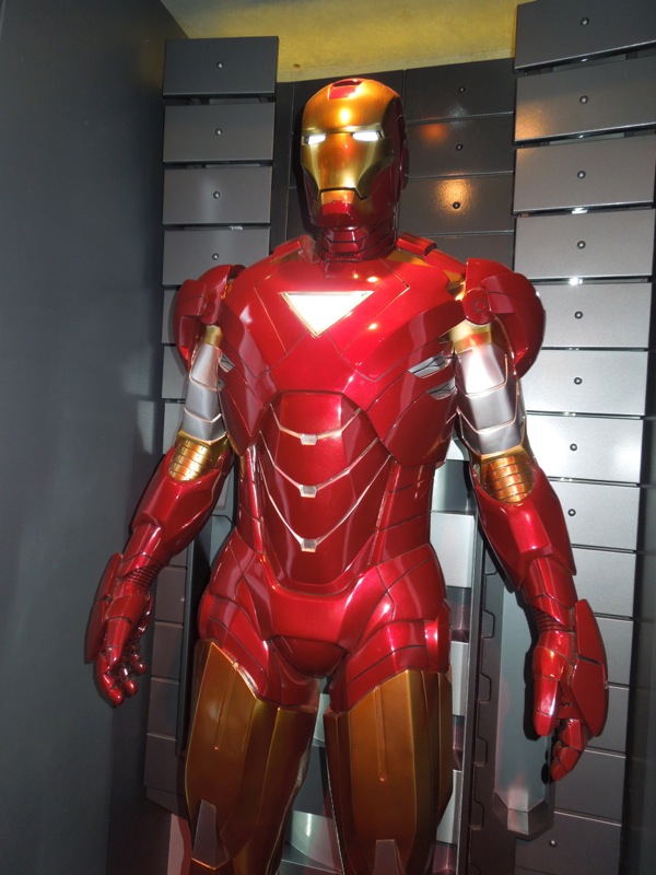 Hollywood Movie Costumes and Props: Iron Man Mark VI suit on display ...