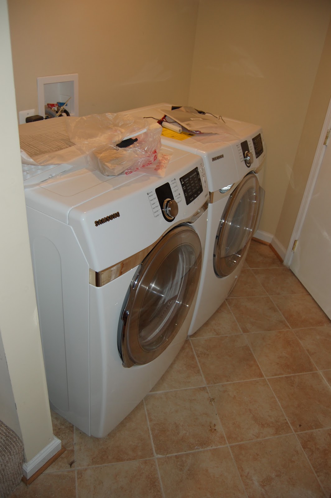 The Gang Buys a House Laundry "Room" Update Part 1