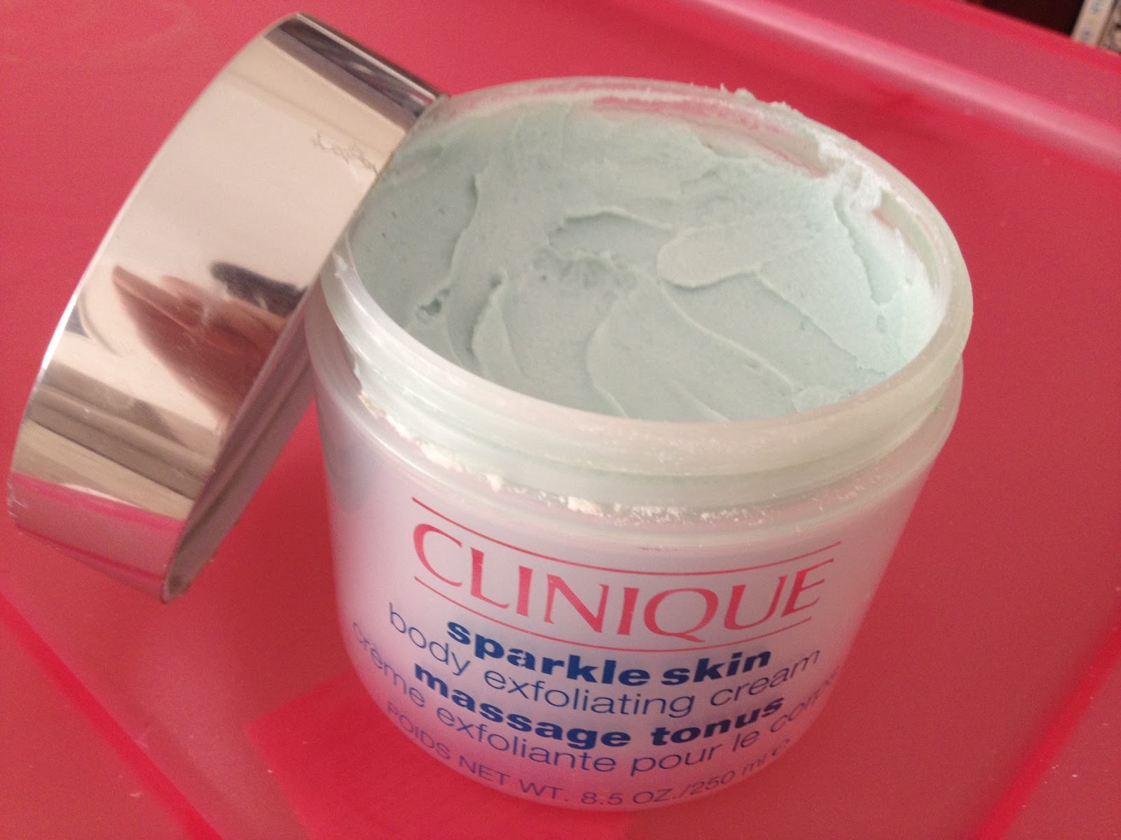 Clinique Sparkle Skin Body Exfoliating Cream & Naturals Vanilla