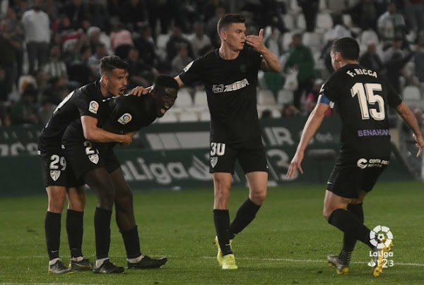 El Málaga salva un punto contra el Córdoba (1-1)