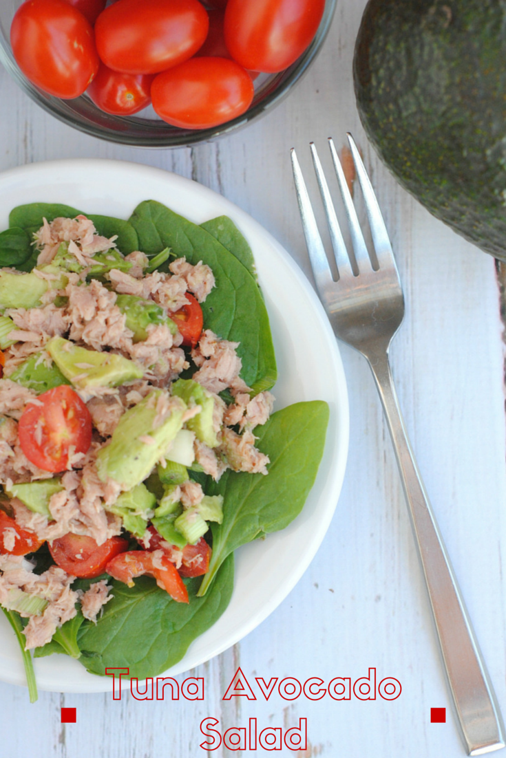 Tuna Avocado Salad #Recipe