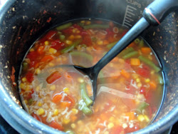 cooker pressure soup electric alphabet recipe healthy beans beef oz barley tomatoes pasta