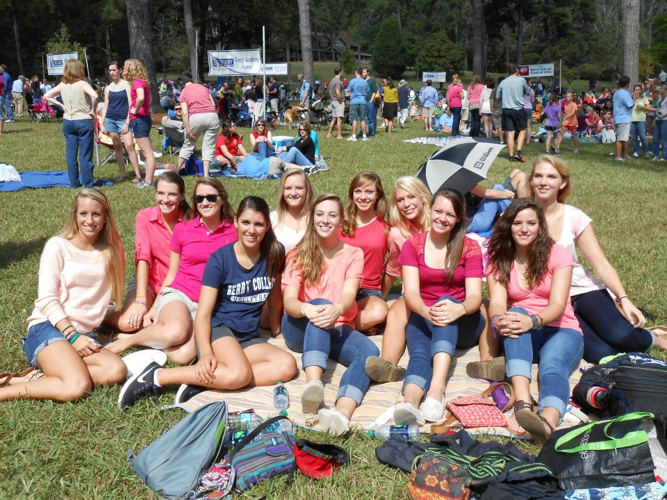 Berry College Volleyball: Parents' Day and Mountain Day