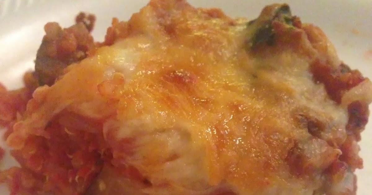 Eggplant and Quinoa Parm Lasagna | LindsSays