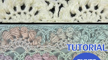 Cómo Tejer Punto Abanico Puff al Crochet / Tutoriales en video