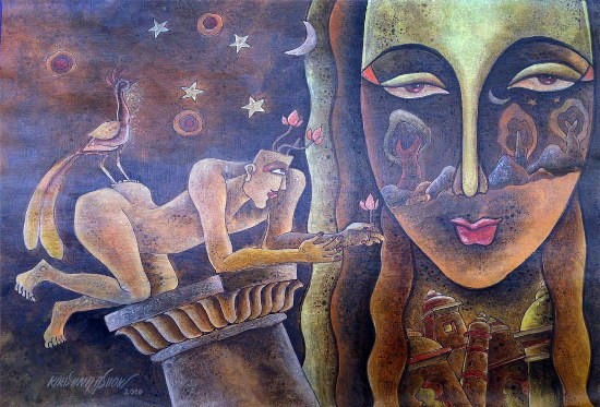 Современные художники Индии. Krishna Ashok 3