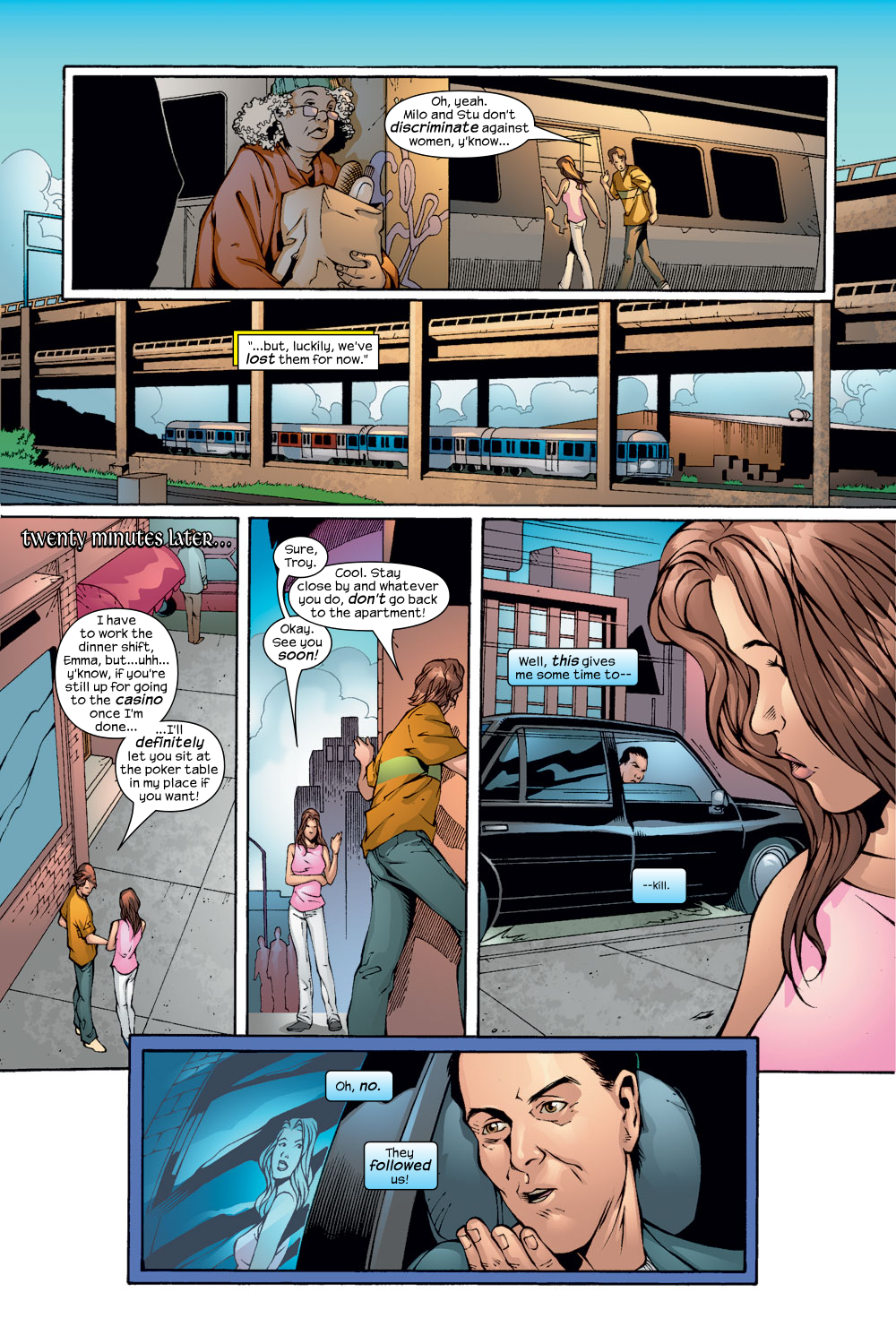 Read online Emma Frost comic -  Issue #8 - 16