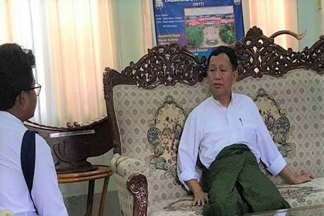 ရတနာပံုတကၠသိုလ္အတြင္းက ျပႆနာမ်ားအေျကာင္း ပါခ်ုပ္နွင့္ေမးျမန္းျခင္း