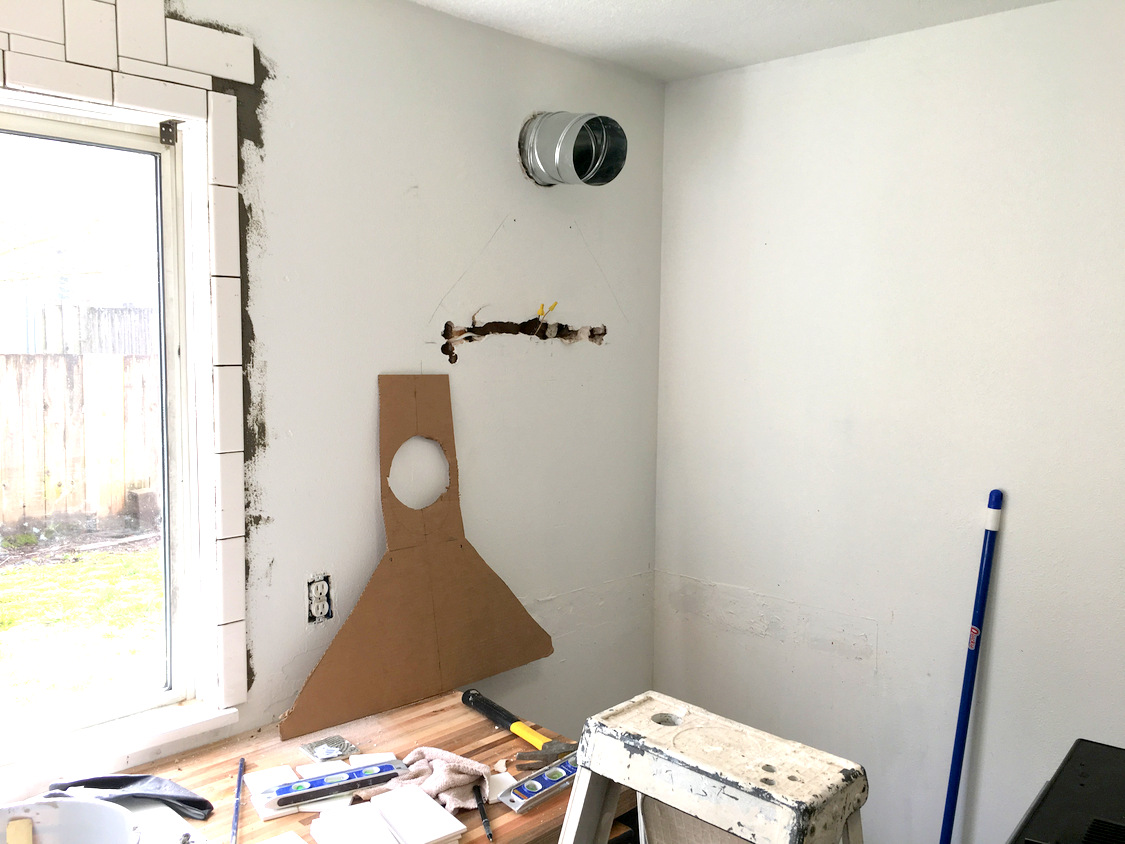 This was a HARD project. Installing the vent hood! / Create / Enjoy