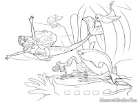 Barbie In A Mermaid Tale Coloring Pages
