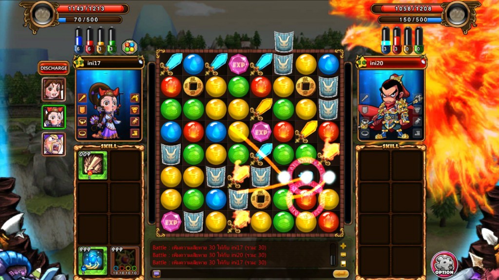 การเรียงผลึกธาตุ คล้าย ๆ เกม Bejeweled