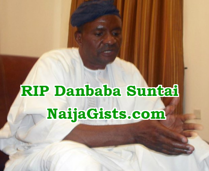 danbaba suntai is dead