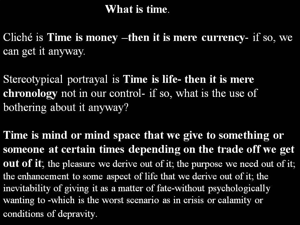 content write ups Time what it is?