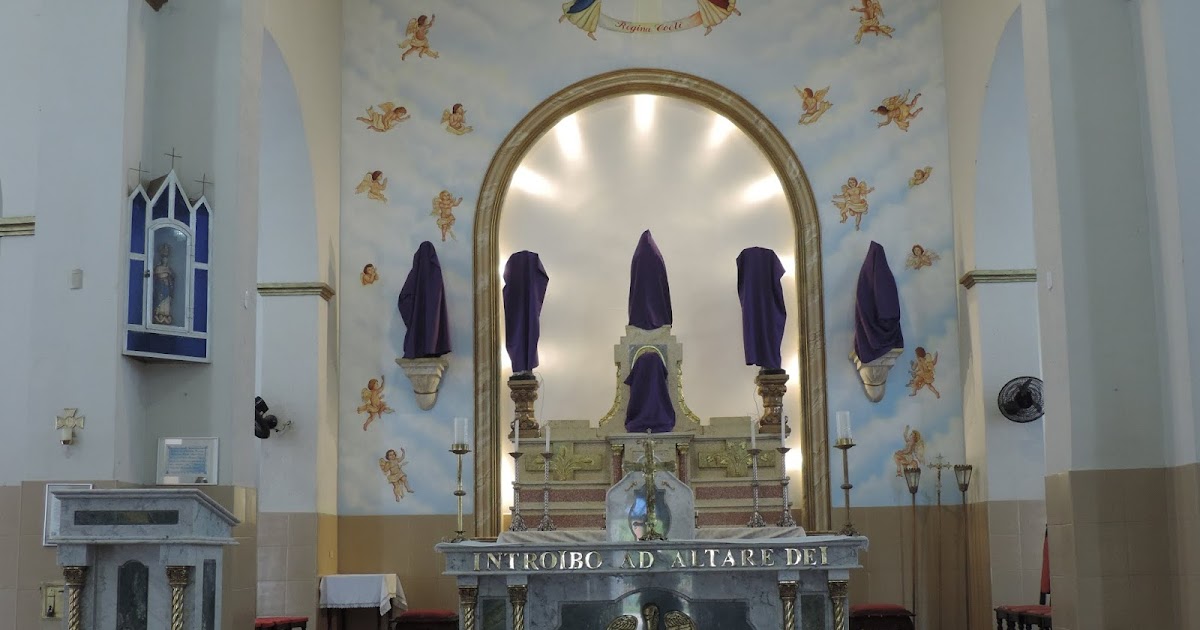 Por que, na Quaresma, cobrem-se as imagens sacras com um pano roxo?