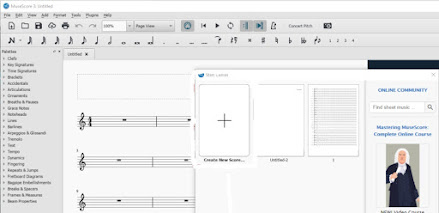 2 Aplikasi Pembuat Partitur Lagu Notasi Balok Yang Sering Digunakan Komposer Lagu :Musescore Ngamen blog