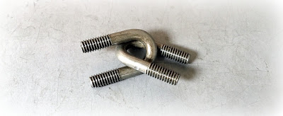 Small Custom Plain Steel U-Bolts - 5/16-18 X 1.38" With Rolled Thread