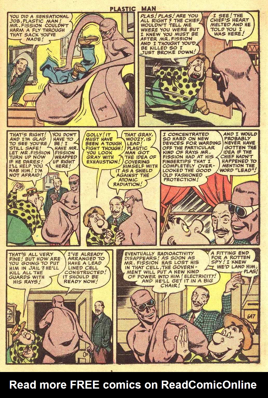 Read online Plastic Man (1943) comic -  Issue #32 - 26