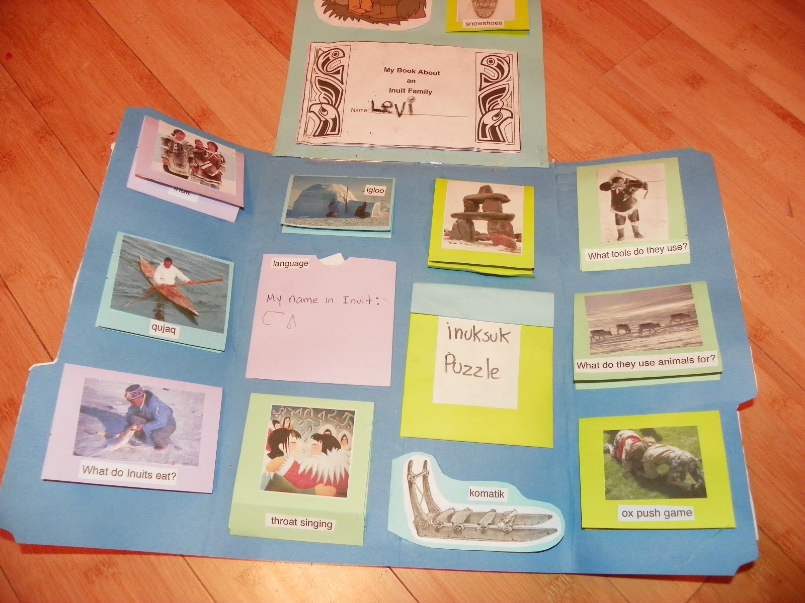 The Little Sewing Shop: Inuit Unit Study and Lapbook