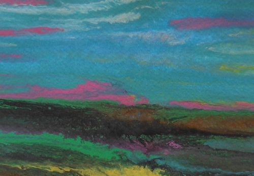 Daily Painters Abstract Gallery: Abstracted Reflections VIII, 5x7, $47.